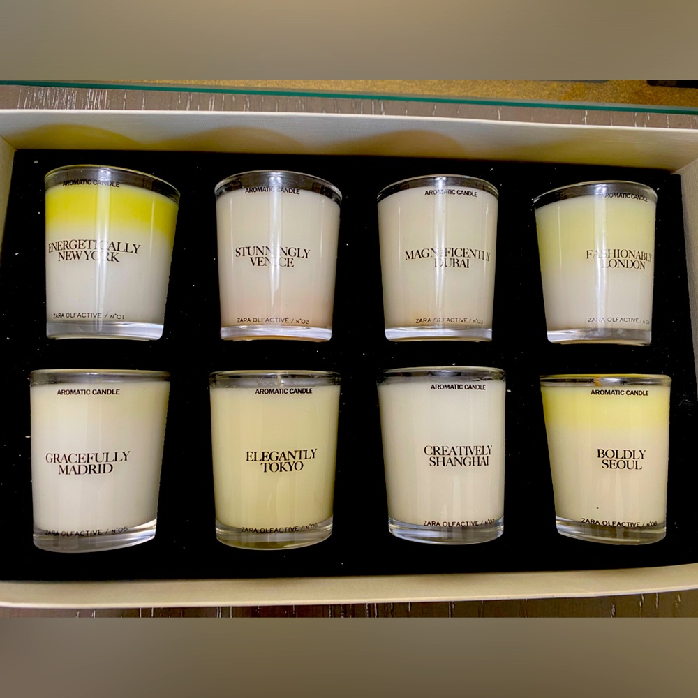 ZARA DISCOVERY FRAGRANCE CANDLE SET